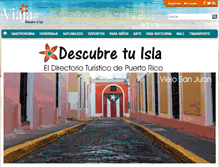 Tablet Screenshot of descubretuisla.com